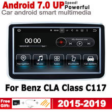 Android 7,0 IPS Автомобильный плеер для Mercedes Benz CLA Class C117 2015 ~ 2019 NTG оригинальный стиль Авторадио gps навигация 2024 - купить недорого
