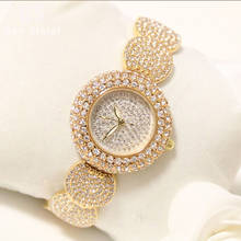 2020 супер тонкий полный Стразы Часы Для женщин лучший бренд класса люкс Повседневное часы новые женские бриллиантовые Наручные женские часы Relogio Feminino 2024 - купить недорого