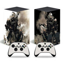 Стильная наклейка в новом стиле, наклейка для консоли Xbox серии X и 2 контроллеров Xbox серии X, стикер Viny 1 2024 - купить недорого