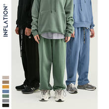 INFLATION DESIGN Super Loose Fit Men Sweatpants In Pure Color Loose Fit Retro Style Mens Sweatpants Street Wear Men Pants 93402W 2024 - buy cheap