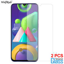 2 шт Защита экрана для Samsung Galaxy M21 закаленное стекло 9H HD защитная пленка для телефона для Samsung Galaxy M21 стекло 6,4'' 2024 - купить недорого