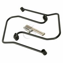 Motorcycle Saddlebag Supports Brackets For Harley Dyna Super Glide FXD FXDB FXDC FXDL 2006-2013 2024 - buy cheap