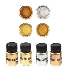 4 Colors Epoxy Resin Colorant Glitter Marble Metallic Pigment Resin Jewelry Maki 2024 - buy cheap