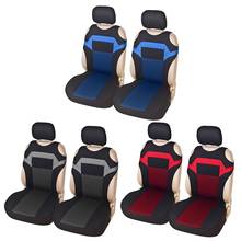 2 Pieces Set Universal Car Seat Covers Mesh Sponge Interior Accessories T Shirt Design Front Car Seat Cover for Car/Truck/Va 2024 - buy cheap