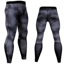 Pantalones de compresión para hombre, mallas ajustadas informales para culturismo, pantalones de marca de camuflaje, ejército, Fitness, gimnasio 2024 - compra barato