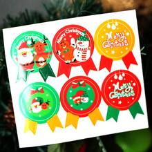 Christmas Gift Wrapping sticker ,decorative sticker,Christmas Labels, Envelope Seals sticker 60pcs/lot 2024 - buy cheap