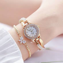 BS Women Watches With Diamond Luxury Brand Dress Small Dial Ladies Wristwatch Rhinestone Clock Female Bracelet Watch For Women 2024 - buy cheap