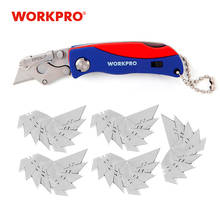 WORKPRO Portable Folding Knife with 55 Blades Pocket Knife Key Chain Knife Mini Camping Key Ring Knife Tool Free Shipping 2024 - buy cheap