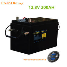 12v LiFeO4 Battery 200AH 12v 200ah LiFePO4 battery pack 12v 200ah lithium battery for inverter,boat propeller/motor,solar energy 2024 - buy cheap