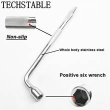 L type tire wrench socket wrench crowbar for cars change tires 17mm 19mm 21mm 22mm 23mm 24mm 2024 - buy cheap