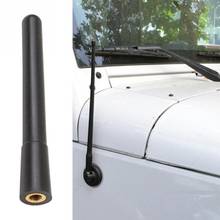 10cm black car radio accessories signal receiver car rod antenna stereo AM FM universal rod antenna 2024 - buy cheap