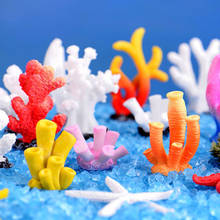 New Resin Coral Decoration Colorful Fish Aquarium Decoration Artificial Coral for fish Tank Resin Reef Rock Lanscaping Ornaments 2024 - buy cheap
