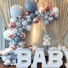 Suministros de decoración de globos para fiesta de cumpleaños, suministros de Decoración de cumpleaños, mesa de postres, cadena de globos para baby shower 2024 - compra barato