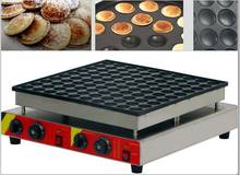 100 pces uso comercial 110v 220v holandês panquecas fabricante antiaderente poffertjes máquina do fabricante mini waffle padeiro 2024 - compre barato