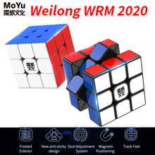 Original 2020 MoYu Weilong WRM 2020 Magnetic 3x3x3 Weilong WR Magnetic Cube Puzzle Moyu 3x3x3 Weilong WR M Magnets Magic Cube 2024 - buy cheap