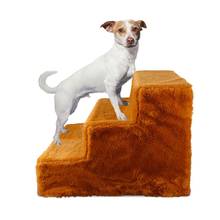 Casa de cachorro com 3 camadas, escada portátil com rampa, para animais de estimação pequenos, cães e gatos 2024 - compre barato