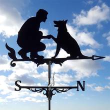 Stainless Steel Weather Vane Farm Retro Durable Scene Garden Stake Weather Vane Professional Measuring Tool Garden Yard Decora 2024 - buy cheap