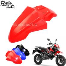 Extensor de para-lamas para motocicleta, protetor preto contra lama, universal, para kawasaki ksr 110, ksr110, dirt bike 2024 - compre barato