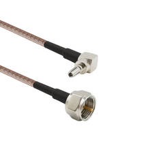 2/5/8 Meter CRC9 Male Right Angle to F Type Male RF Connector RG316 Pigtail Cable For HuaWei USB Cards 2024 - buy cheap