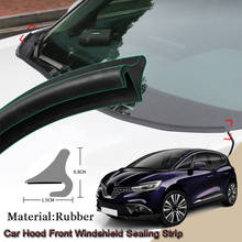 Tira de sellado para coche, accesorio adhesivo para relleno de Alerón, borde protector, para Renault Scenic 2012-2020, bricolaje 2024 - compra barato