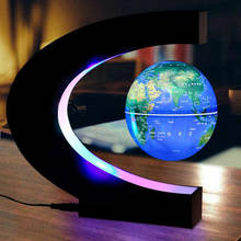 LED Magnetic Globe World Map Floating Table Night Light maglev Desk Lamp For School geography Teach Birthday Home Decoration 2024 - buy cheap
