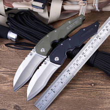 Cuchillo plegable de supervivencia para exteriores, navaja táctica de bolsillo de 9,06 pulgadas, hoja 440C, ideal para senderismo, Camping y caza, herramientas EDC de defensa personal 2024 - compra barato