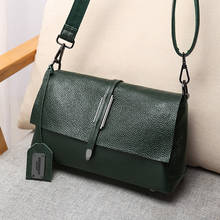 Bags 2022 New PU Leather Handbags Solid Color Flip Leather Shoulder Bag Messenger Bag Fashion Pillow Multi-compartment Handbags 2024 - buy cheap