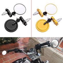 Espejo Universal para manillar de motocicleta, accesorios para espejos retrovisores de aluminio para Honda XADV 750 X-11 CBR250R VFR 1200 NC750S 2024 - compra barato