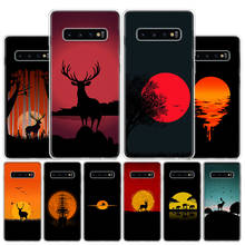 Giraffe Moon Wolf Phone Case For Samsung Galaxy A50 A70 A30 A40 A20E A10S Note 20 Ultra 10 Lite 8 9 A6 A7 A8 A9 Plus + Shell 2024 - buy cheap