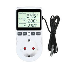 Portable Professional Digital Thermostat Temperature Controller with Timer and Probe for Greenhouse Incubator Refrigerator 2024 - buy cheap