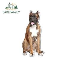 EARLFAMILY 13cm For Boxer Dog Waterproof Car Stickers Scratch-Proof Decal Boat Accessor Sticker Personality Decoration 2024 - buy cheap
