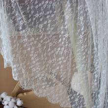Tela de encaje de pestañas de alta calidad, Material para vestido de novia, DIY, accesorios de ropa hechos a mano, ancho de 150cm, 3 m/unid 2024 - compra barato