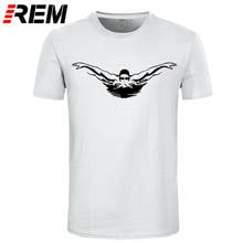 Swimmer Swim Pool Sport Fashion Men Tee Shirt Summer T-shirt Cotton Mens raglan Short Sleeve O Neck Streetwear T Shirt Top 2024 - buy cheap