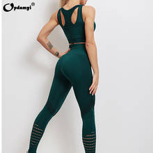 Women Seamless Yoga Wear Tank Top Suit Sportswear Sports Bra Leggings 2 Piece Set Gym Clothes Female Homebody Fitness Costume XL 2024 - buy cheap