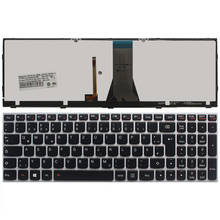 Nuevo teclado alemán para Lenovo G50-70 G50-70M B50 G50-70AT B50-70 B50-80 Z70-80 GR retroiluminado teclado del ordenador portátil de plata 2024 - compra barato