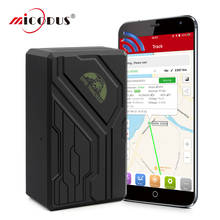 Автомобильный GPS магнит SOS 10000 мАч GPS автомобильный трекер отрезает масло в реальном времени трек по времени Geofence голосовой монитор отслеживание GPS для автомобилей 2024 - купить недорого