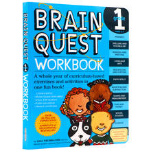 Brain Quest Workbook Grade 1 Primary School Original English Textbook Exercises Questions and Answers for Kids Age 6-7 2024 - buy cheap