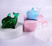 Molde de silicona transparente para decoración de joyas, novedad, flor seca, artesanía, adornos de delfín, moldes de resina epoxi 2024 - compra barato