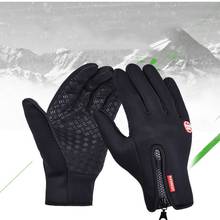 Autumn Winter Outdoor Sports Gloves Windproof Waterproof Sensitive Touch Screen Plus Velvet Warm Cycling Mountaineering Gloves 2024 - buy cheap