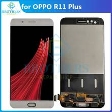 Pantalla LCD Original para el modelo OPPO R11 Plus para R11Plus Digitalizador de pantalla táctil, montaje de teléfono, repuesto probado 2024 - compra barato