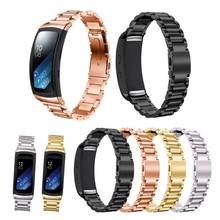 KTAB Watch Strap Compatible Samsung Gear Fit2 / Gear Fit2 Pro Stainless Steel Link Bracelet Strap For Samsung SM-R360 & SM-R365 2024 - buy cheap