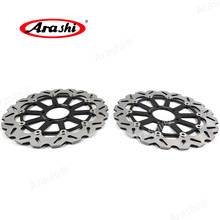 ARASHI CNC Motorcycle Front Brake Rotors Brake Disc For DUCATI MULTISTRADA S SPORT 1200 2011 2012 Floating Disks 2024 - buy cheap