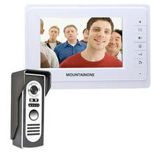 New 7 inch Monitor Video Door Phone Doorbell  Video Intercom System With 700TVL Outdoor IR Camera IP55 Door Phone Intercom 2024 - buy cheap