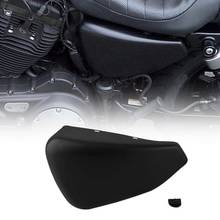 Motorcycle Left Battery Cover For Harley Sportster XL883 XL1200 XL 883 XL 1200 Iron 2014-2019 2018 Matte Black 2024 - buy cheap