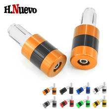 Ponta do guidão para motocicleta, plugue universal de 22mm para a maioria dos modelos scooter, kawasaki, suzuki, honda, yamaha 2024 - compre barato