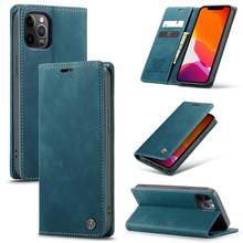 Caseme-capa para iphone 12 pro max, capa vintage de couro pu, feita em couro, para modelos 12 pro, 12 mini 2020, xr, xs, 11 2024 - compre barato