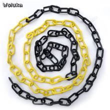 Plastic chain for Car parking lock park space movable column fixed roadblock CD50 Q01 2024 - buy cheap