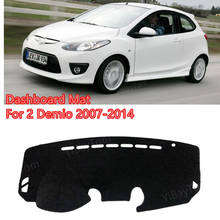 For Mazda 2 Demio 2007-2014 DE Mazda2 Anti-Slip Mat Sunshade Dashmat Protect Carpet Dashboard Cover Pad Accessories 2024 - buy cheap