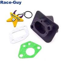 Plastic Intake Inlet Manifold Gasket For 2 Stroke 33cc 43cc 49cc Goped Scooter Cat Eye Pocket Bike Kids Moto 2024 - buy cheap