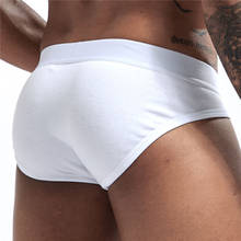 Jockmail cueca masculina sexy respirável, cueca boxer de algodão confortável para homens, nova marca, 2019 2024 - compre barato